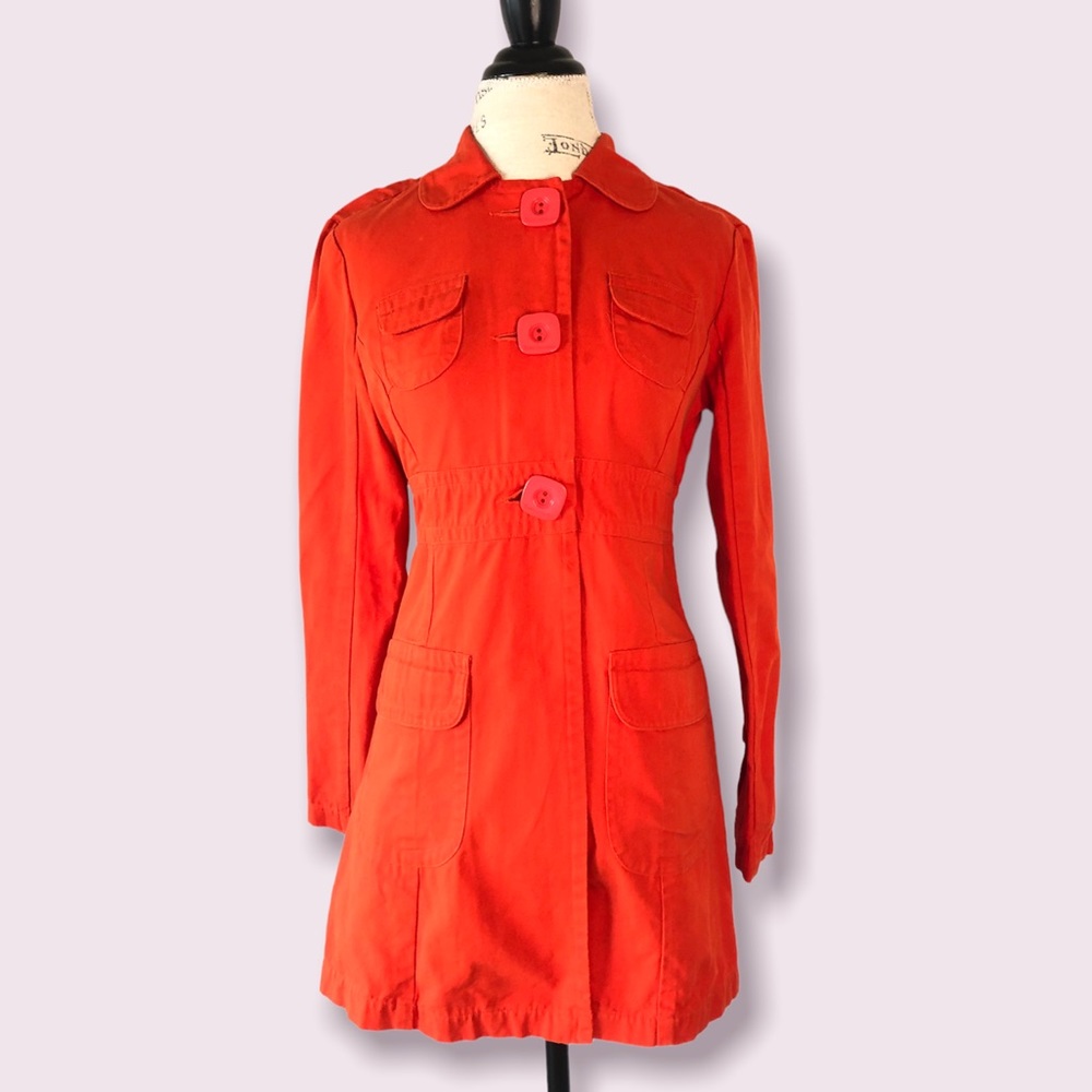 Tara Jarmon for Target Peacoat Big Button Medium